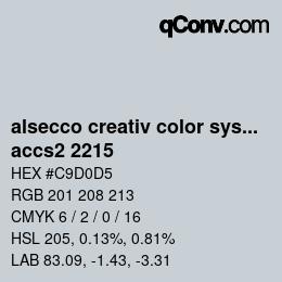 Color code: alsecco creativ color system 2.0 (accs 2.0) - accs2 2215 | qconv.com