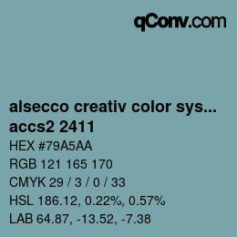 Color code: alsecco creativ color system 2.0 (accs 2.0) - accs2 2411 | qconv.com