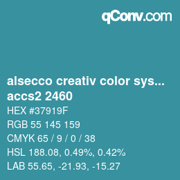 Color code: alsecco creativ color system 2.0 (accs 2.0) - accs2 2460 | qconv.com