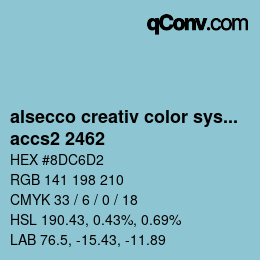 Color code: alsecco creativ color system 2.0 (accs 2.0) - accs2 2462 | qconv.com