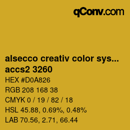 Color code: alsecco creativ color system 2.0 (accs 2.0) - accs2 3260 | qconv.com