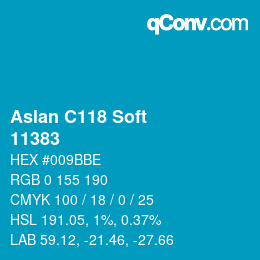 カラーコード: Aslan C118 Soft - 11383 | qconv.com