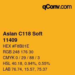 Farbcode: Aslan C118 Soft - 11409 | qconv.com