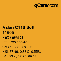 Farbcode: Aslan C118 Soft - 11605 | qconv.com