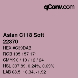 カラーコード: Aslan C118 Soft - 22370 | qconv.com