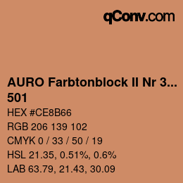 カラーコード: AURO Farbtonblock II Nr 321+330 - 501 | qconv.com