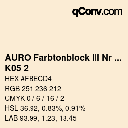 カラーコード: AURO Farbtonblock III Nr 344+350 - K05 2 | qconv.com