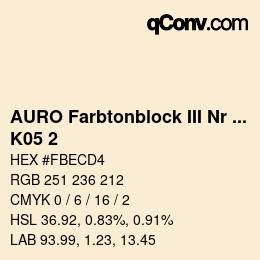 カラーコード: AURO Farbtonblock III Nr 344+350 - K05 2 | qconv.com