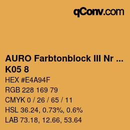 カラーコード: AURO Farbtonblock III Nr 344+350 - K05 8 | qconv.com