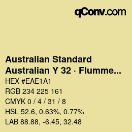 Farbcode: Australian Standard - Australian Y 32 · Flummery | qconv.com