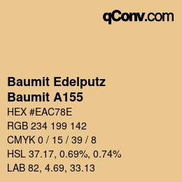 カラーコード: Baumit Edelputz - Baumit A155 | qconv.com