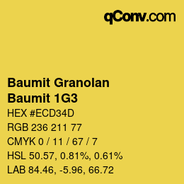 カラーコード: Baumit Granolan - Baumit 1G3 | qconv.com