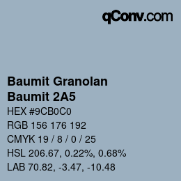 Código de color: Baumit Granolan - Baumit 2A5 | qconv.com