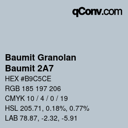 Código de color: Baumit Granolan - Baumit 2A7 | qconv.com