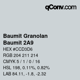 Código de color: Baumit Granolan - Baumit 2A9 | qconv.com