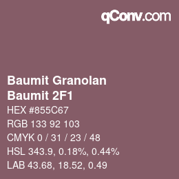 Código de color: Baumit Granolan - Baumit 2F1 | qconv.com