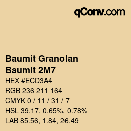 Farbcode: Baumit Granolan - Baumit 2M7 | qconv.com