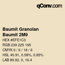 カラーコード: Baumit Granolan - Baumit 2M9 | qconv.com