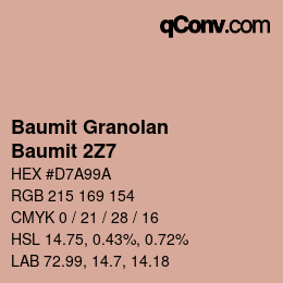 カラーコード: Baumit Granolan - Baumit 2Z7 | qconv.com