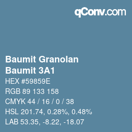 Código de color: Baumit Granolan - Baumit 3A1 | qconv.com
