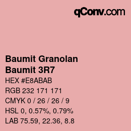 カラーコード: Baumit Granolan - Baumit 3R7 | qconv.com