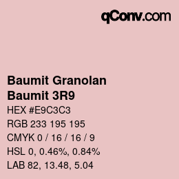カラーコード: Baumit Granolan - Baumit 3R9 | qconv.com