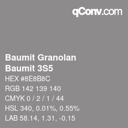 カラーコード: Baumit Granolan - Baumit 3S5 | qconv.com