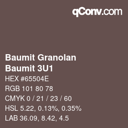 Farbcode: Baumit Granolan - Baumit 3U1 | qconv.com
