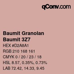 カラーコード: Baumit Granolan - Baumit 3Z7 | qconv.com