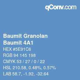 カラーコード: Baumit Granolan - Baumit 4A1 | qconv.com