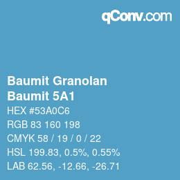 カラーコード: Baumit Granolan - Baumit 5A1 | qconv.com