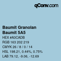 Farbcode: Baumit Granolan - Baumit 5A5 | qconv.com