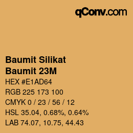 カラーコード: Baumit Silikat - Baumit 23M | qconv.com