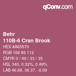 カラーコード: Behr - 110B-6 Cran Brook | qconv.com
