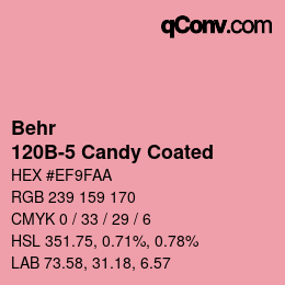 Code couleur: Behr - 120B-5 Candy Coated | qconv.com