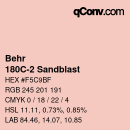 カラーコード: Behr - 180C-2 Sandblast | qconv.com