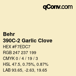 Color code: Behr - 390C-2 Garlic Clove | qconv.com