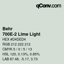 Farbcode: Behr - 700E-2 Lime Light | qconv.com