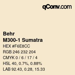 Color code: Behr - M300-1 Sumatra | qconv.com
