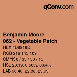 Farbcode: Benjamin Moore - 062 - Vegetable Patch | qconv.com