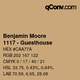 Color code: Benjamin Moore - 1117 - Guesthouse | qconv.com