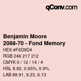 Code couleur: Benjamin Moore - 2088-70 - Fond Memory | qconv.com