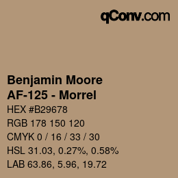 Code couleur: Benjamin Moore - AF-125 - Morrel | qconv.com
