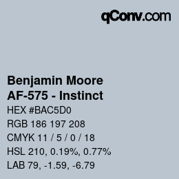 Farbcode: Benjamin Moore - AF-575 - Instinct | qconv.com