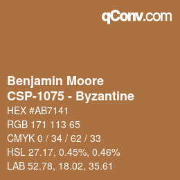 Code couleur: Benjamin Moore - CSP-1075 - Byzantine | qconv.com