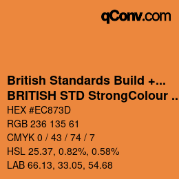 カラーコード: British Standards Build + DecPaints - BRITISH STD StrongColour 0-004 | qconv.com