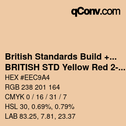 カラーコード: British Standards Build + DecPaints - BRITISH STD Yellow Red 2-026 | qconv.com