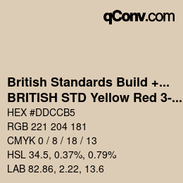 カラーコード: British Standards Build + DecPaints - BRITISH STD Yellow Red 3-035 | qconv.com