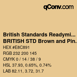 カラーコード: British Standards Readymixed - BRITISH STD Brown and Pink 442 | qconv.com