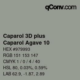 Farbcode: Caparol 3D plus - Caparol Agave 10 | qconv.com